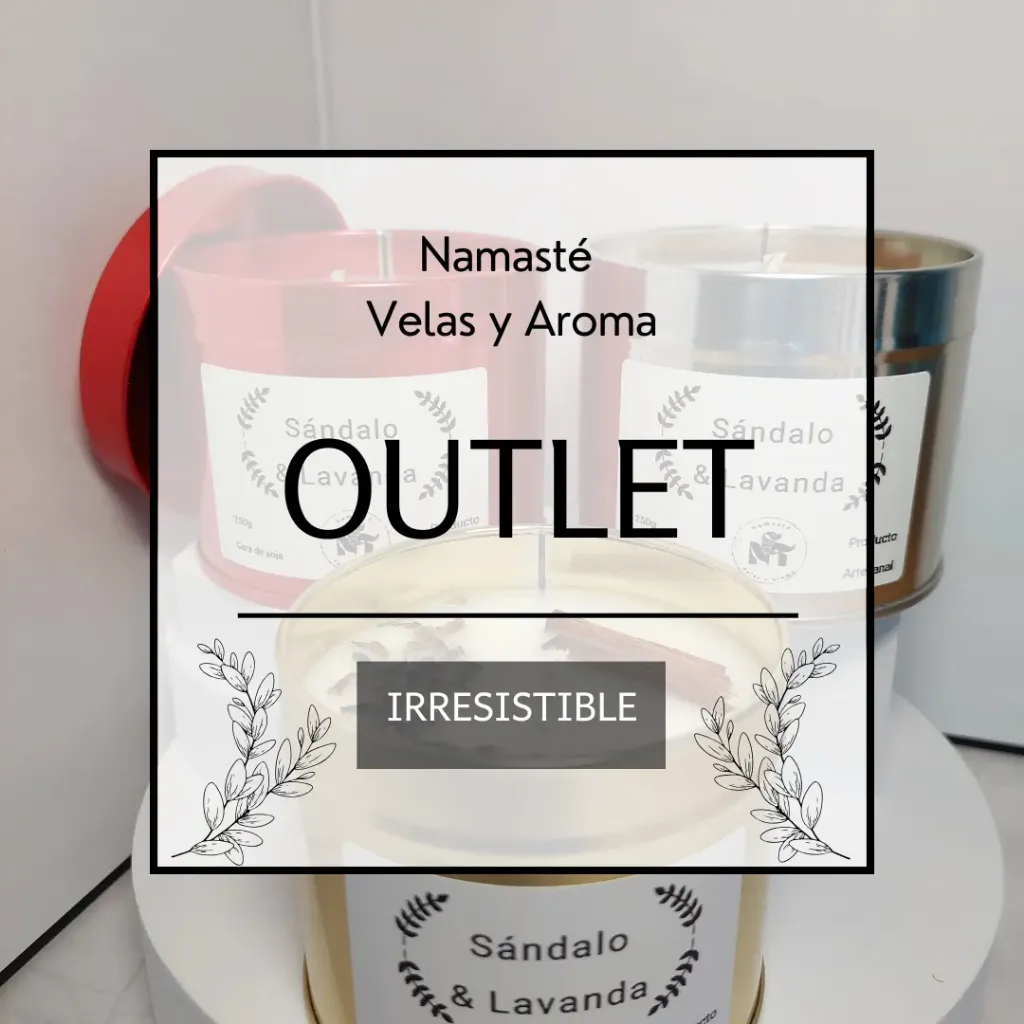 Velas aromáticas en lata 250 g