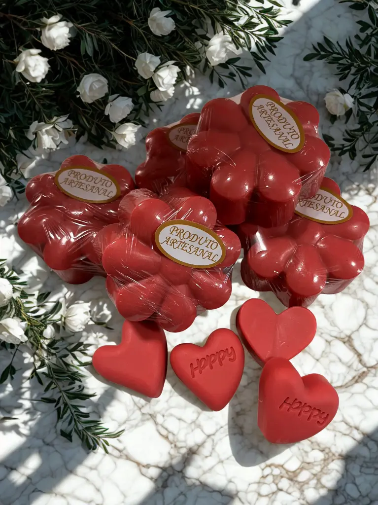 Jabón artesanal aroma Rosas