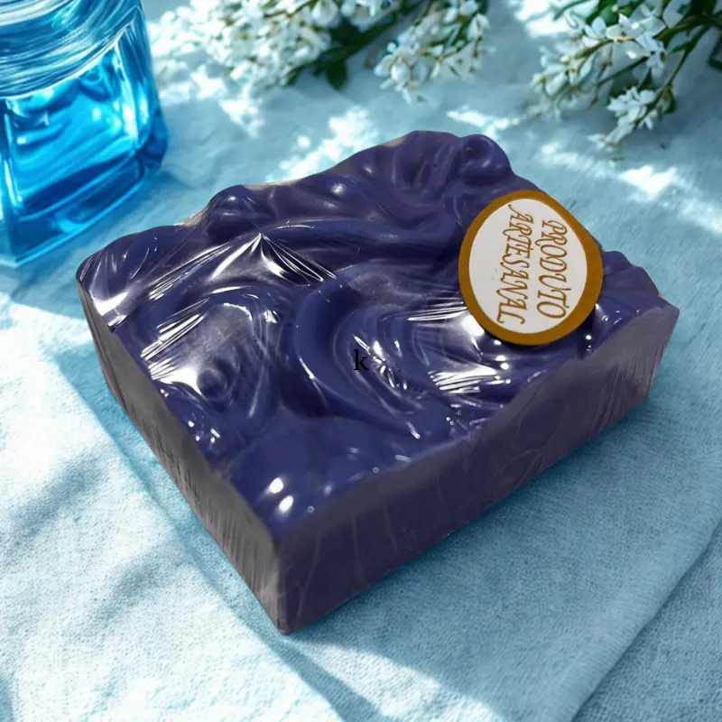 Jabón artesanal aroma "Caricia de algodón"