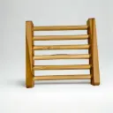 Jabonera madera natural