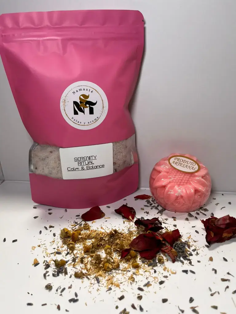 Pack sales de baño Serenity Ritual        "Calm & Balance"