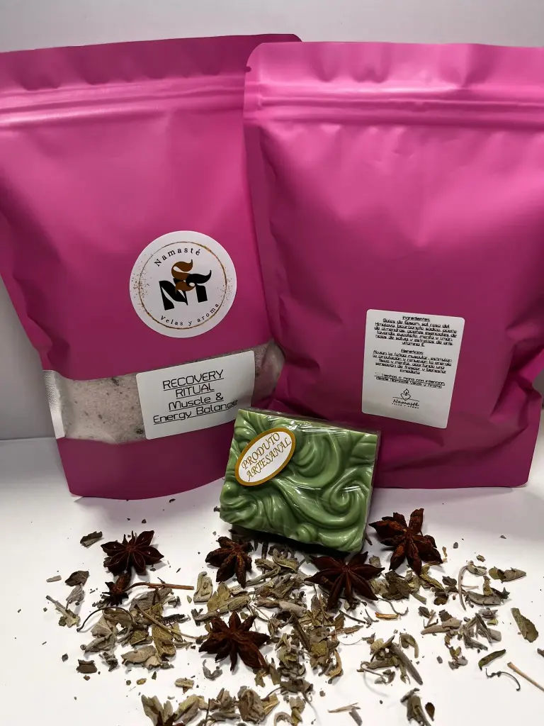 Pack sales de baño Recovery Ritual    Muscle & Energy Balance