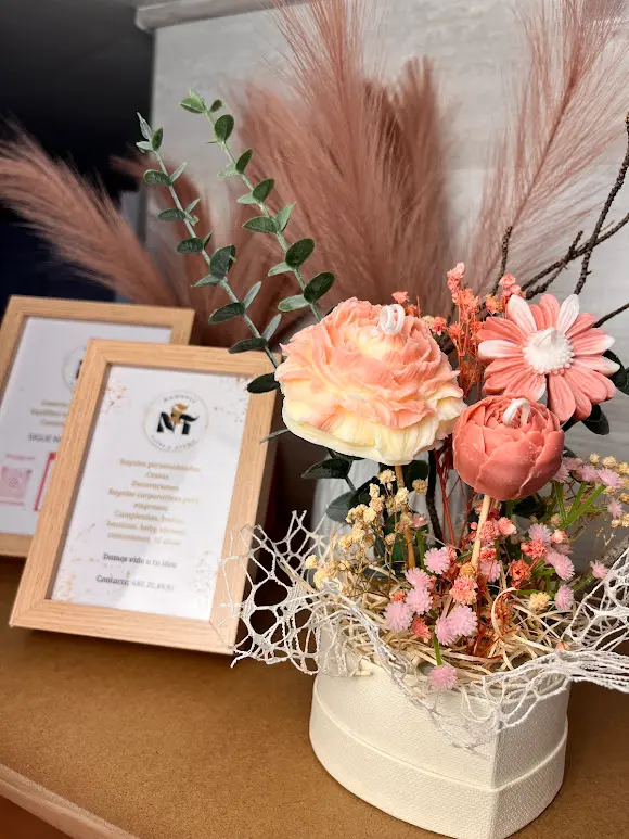 Cajitas o ramos florales